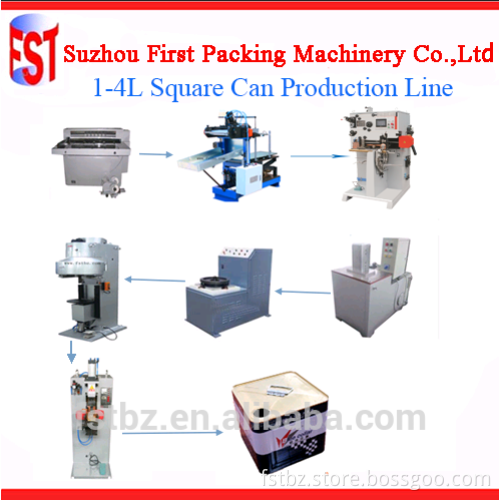 Square Tin Can Making Machine